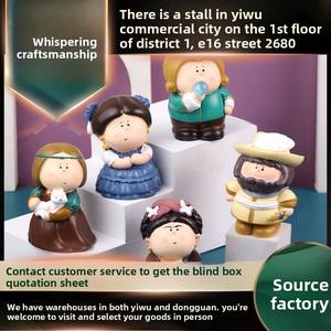 <span class=keywords><strong>Caja</strong></span> Sorpresa de Figuras de Resina de Artistas Famosos, Decoración Creativa para el Hogar y Dormitorio, Regalo Coleccionable, <span class=keywords><strong>Juguete</strong></span> de Diseño - Product Image 4