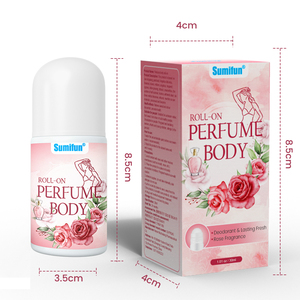 น้ำหอมสมุนไพรแบบโรลออน ยี่ห้อซูมิฟุน สำหรับขายส่ง บรรจุขวดปลอดภัยขนาด 30 มล. - Product Image 2