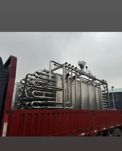 Système de stérilisation UHT tubulaire de laboratoire 50L pour jus, sauces et transformation alimentaire à haute viscosité, en acier inoxydable 316L, compatible CIP - Product Image 2