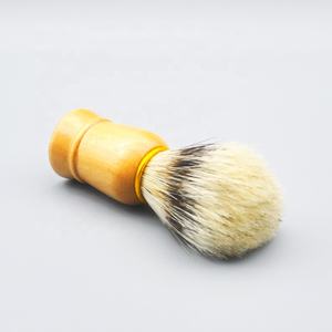 Brocha de afeitar de madera de bambú, brocha en <span class=keywords><strong>crema</strong></span> para <span class=keywords><strong>crema</strong></span> de afeitar o jabón de afeitar - Product Image 4