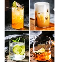 Vente en gros de tasses en cristal Verre à boire Tasse à eau Verre à vin pour bar Restaurant Home Party