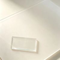 Plaque en verre optique mince anti-anneau de Newton pour système de numérisation professionnel