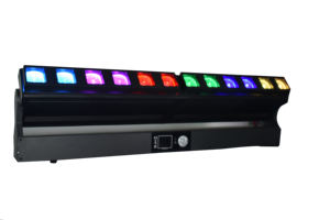 Hot Selling Professional RGBW 4in1 Beam Bar Lumière principale mobile avec 12 yeux pour les discothèques <span class=keywords><strong>DJ</strong></span> Solutions d'éclairage LED - Product Image 2