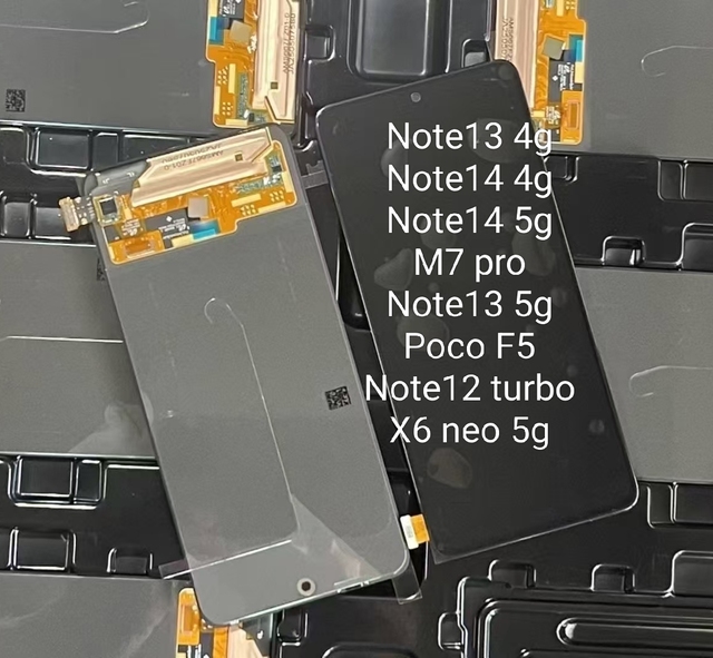 Original for Redmi Note 13 4g Note 14 4g 5g POCO M7Pro Note 11 12 13 14 15 Pro Mobile Phone Lcds Display Pantalla Touch Screen
