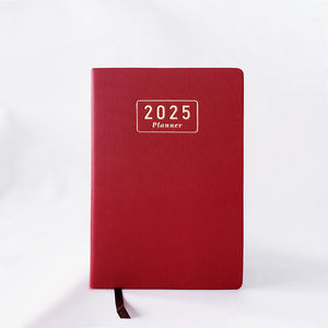 2025 personnalisé en cuir exécutif bleu planificateur quotidien Agenda carnet <span class=keywords><strong>de</strong></span> notes Budget tactique blanc journal pour noël <span class=keywords><strong>cadeau</strong></span> cahier - Product Image 5