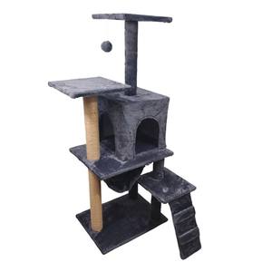 TEMU Best-seller Table à jouets pour chat <span class=keywords><strong>Lit</strong></span> pour chat stable moyen griffoir planche à gratter intégrée <span class=keywords><strong>étagère</strong></span> Sisal chat jouets à mâcher animaux de compagnie - Product Image 4