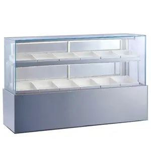 Arriart Refrige ration Equipment Vertikale anpassbare Luftkühlung Bäckerei Vitrine für Bäckerei & Cafe