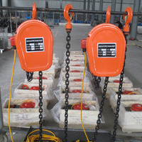 Palans électriques industriels 380V avec chaîne en acier au manganèse G80 et double interrupteur de fin de course pour une utilisation en usine et en atelier