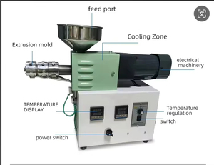 Máy tính để bàn SJ15 máy đùn nhựa nhỏ phòng thí nghiệm máy đùn 3D máy in Filament máy đùn với vít đơn - Product Image 5