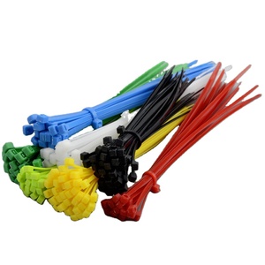 Белый цвет, 8 дюймов, толщина 3,6 мм, пакет 100 шт., самоблокирующийся зажим кабеля PA66, пластиковый провод, нейлоновый кабель, стяжки на молнии - Product Image 4