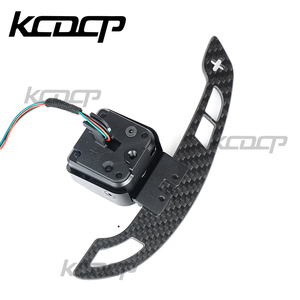 Levette del Cambio Magnetiche in Fibra di Carbonio PU per <span class=keywords><strong>Audi</strong></span> A1 A3 S4 S5 Rs7 Q3 Q5 Q7 Q8 <span class=keywords><strong>Tt</strong></span> R8 A4 A5 A6 A7 B9 - Product Image 5