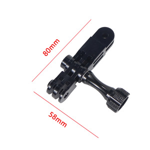 Soporte de cámara de acción Feichao con brazo ajustable para GoPro Dji Action 6 5, soporte de plástico con rótula - Product Image 3