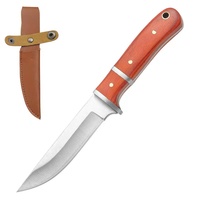 Couteau de chef miniature professionnel écologique en acier inoxydable avec manche en bois