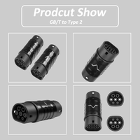 Nouvel adaptateur EV AC de type 2 GBT 32A 220-240V pour la recharge des voitures électriques BYD Chine