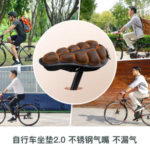 Sillín de asiento de airbag portátil inflable plegable de entrega de una pieza para bicicleta de montaña, accesorios de bicicleta de carretera - Product Image 3