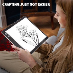 Hot LED chiếu sáng Board với pin vẽ bảng LED ánh sáng Pad Craft Tattoo Tracing Pad A2 A3 A4 A5 LED sao chép Board hộp Đèn - Product Image 6