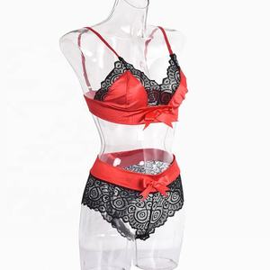 Gratis Sey Tweedelige Stain Dames Sey Lingerie Sets Dames Ondergoed - Product Image 5