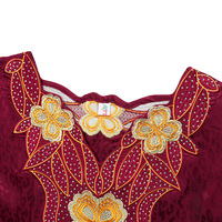 Robe Kaftan de Luxe Brodé, Longue et Ample, pour Femmes Africaines, Grande Taille, Abaya Musulmane, Style Décontracté du Moyen-Orient