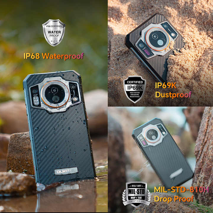 New Model Oukitel WP21 ultra 6.78 Inch 12+265gb Rugged Phone 66W 