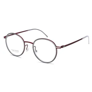 Nouvelles montures optiques de qualité lunettes mode montures optiques en titane modèles fabricants de lunettes