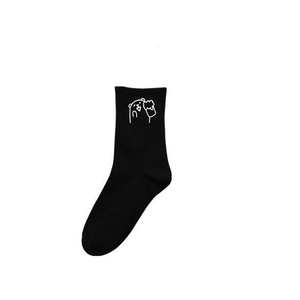 Kaos Kaki Rajut Wanita Trendy Kasual Musim Dingin Hangat - Motif Beruang Kartun Lucu Anti-Selip - Product Image 6