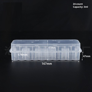 Bán buôn tùy chỉnh nhựa có thể tái chế hộp lưu trữ 10 cho vaccine chai lọ Peptide trường hợp container - Product Image 3