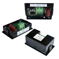 AC 80-500V LED Digital Voltmeter alat pengukur tegangan 2-kawat tampilan biru 380V 220V tes tegangan
