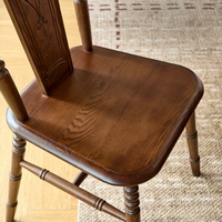 Chaise de salle à manger en bois massif avec dossier, style chinois ancien, pour la maison et les restaurants