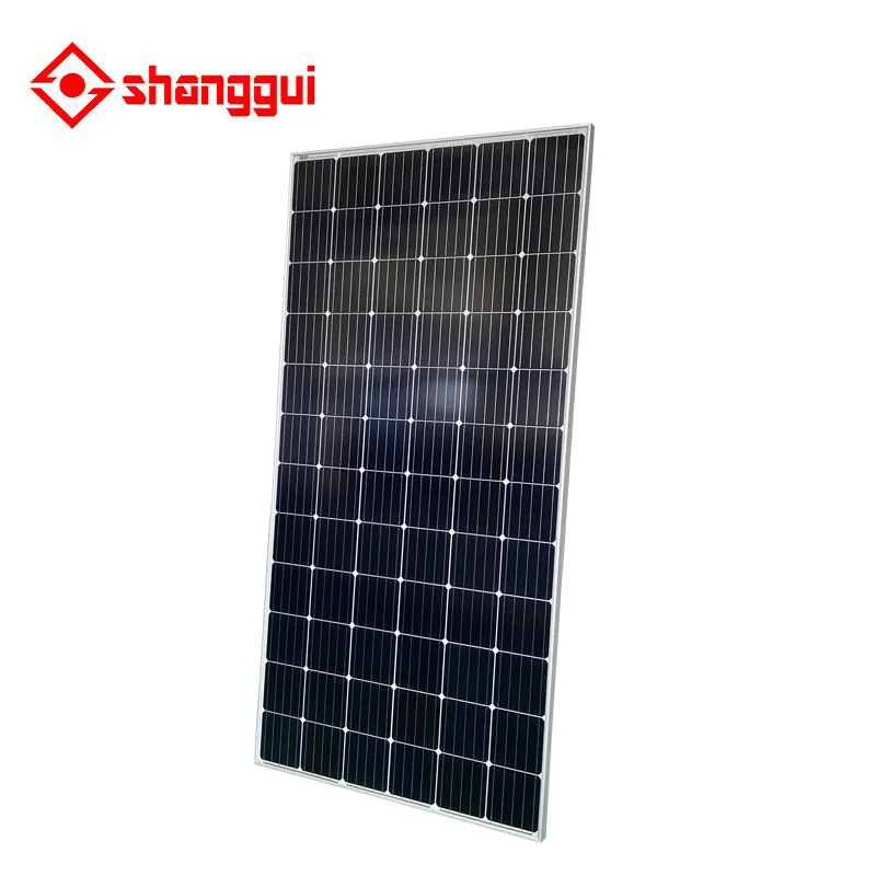옥상 태양 광 발전 패널 시스템 36V 72 셀 340W 300w 태양 전지 패널 태양 에너지 제품