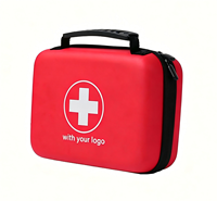 Trousse de premiers soins d'urgence de qualité supérieure, boîte étanche avec fournitures médicales pour la maison, le bureau, les activités de plein air, le camping, l'école, l'usine, la voiture