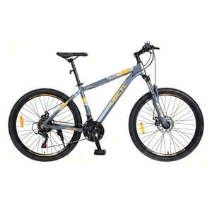 Nova Bicicleta de Montanha com Suspensão Total, Bicicleta de Downhill 20" MTB com Freio a Disco, 18 Velocidades, Quadro de Liga de Alumínio - Product Image 2