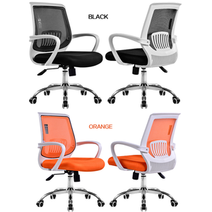 Modern White <b>Swivel</b> <b>Desk</b> <b>Chair</b> Hot Sale Lift Style Office Furniture with Mesh Fabric Cheap Price - Product Image 3
