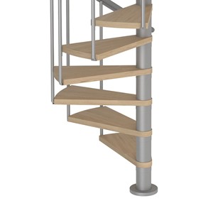 <span class=keywords><strong>Escalier</strong></span> intérieur en colimaçon personnalisable en acier galvanisé, design peu encombrant pour appartement duplex et <span class=keywords><strong>mezzanine</strong></span> - Product Image 4