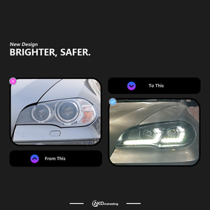 Suitable for <strong>BMW</strong> X5 LED Headlight Assembly New Modified Headlight with Turn signal Suitable for E70 LED Light Emitting Diode - Product Image 3