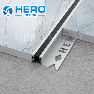 Joint <span class=keywords><strong>de</strong></span> mouvement d'expansion <span class=keywords><strong>de</strong></span> tuile <span class=keywords><strong>de</strong></span> garniture en métal <span class=keywords><strong>de</strong></span> héros <span class=keywords><strong>de</strong></span> profil d'extrusion noir <span class=keywords><strong>de</strong></span> 15mm dans le mur <span class=keywords><strong>de</strong></span> soutènement - Product Image 3
