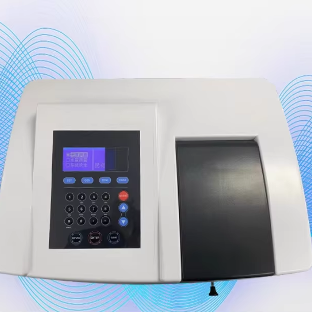 Double-beam Ultraviolet-visible Spectrophotometer for Spectral Analysis in the Spectrophotometry Laboratory.