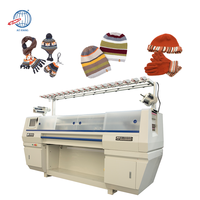 Apparence exquise trois systèmes informatisés pull bonnet chapeaux machine à tricoter pour chapeau de laine