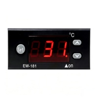 EW-181H Pengontrol Suhu Digital Termostat Tampilan Digital Sakelar Kontrol Suhu untuk Pendinginan dan Pemanasan