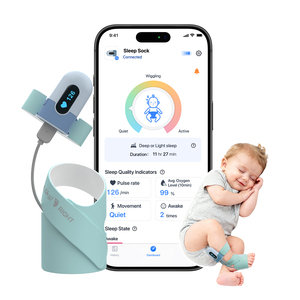 Moniteur d'oxygène pour bébé Wellue BabyO2, moniteur d'oxygène sanguin portable pour nourrissons, oxymètre sans fil - Product Image 1