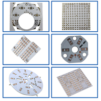 Circuit imprimé assemblé pour tube lumineux LED d'urgence TV 4V 9W SMD SMT 5730 à montage en surface, avec carte de circuit imprimé et driver