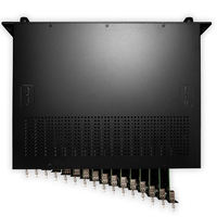Codificador HEVC 16 SDI a HLS RTSP SRT HTTP 1080P HD de 16 Canales para Montaje en Rack