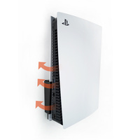 Support mural pour console de jeu compatible avec PS5 Playstation 5, version disque et numérique