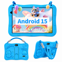 Tablette éducative Android 7 pouces, 1 Go de RAM, 16 Go de ROM, processeur MTK Quad Core, double caméra 2MP, GSM, WiFi 5G, écran capacitif, pour usage divertissement