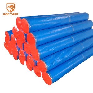 Rouleau de bâche de tente robuste, imperméable, coupe-vent, occultante, en PE, teinte en fil, anti-UV, anti-statique, tissée unie, à prix usine - Product Image 3