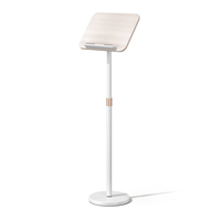 Nouveauté : support de livre en bois blanc, support de sol avec design respectueux de l'environnement pour la lecture - nouveau style tendance