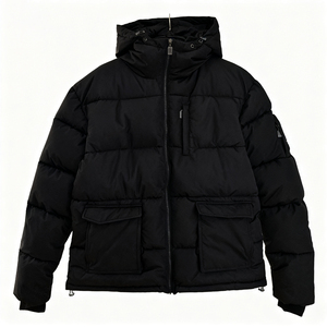 Giacca Puffer Invernale da Uomo, Cappotto Imbottito Pesante Impermeabile con Cappuccio Riscaldato, Taglie Forti, Caldo e alla Moda - Product Image 3