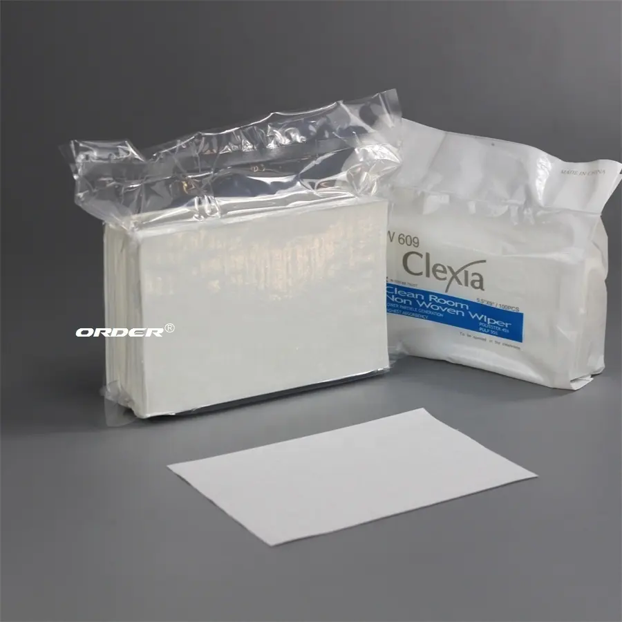 Flat sheet spunlace nonwoven fabric electronics absorbent water and oil degreasing cloths clean wipes