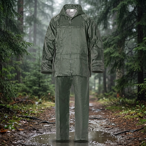 Combinaison de plongée imperméable verte en nylon, taille 9-XXL - Product Image 3
