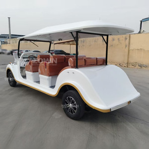 2026 New Electric Vintage Classic Car 4 Seats Lithium Battery Powered Retro Sightseeing CE Certified for Hotel Resort - Product Image 4