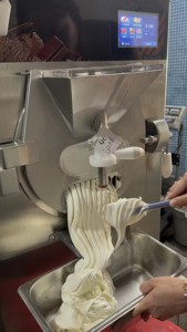 Machine à crème glacée économique et performante avec pièces en acier inoxydable pour des glaces dures et des saveurs de fruits cohérentes. - Product Image 4